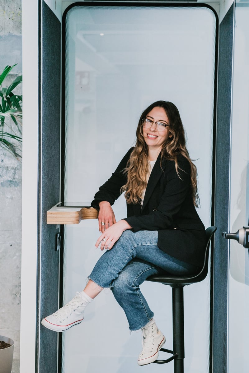 Cool Corporate Portrait of a Female Professional